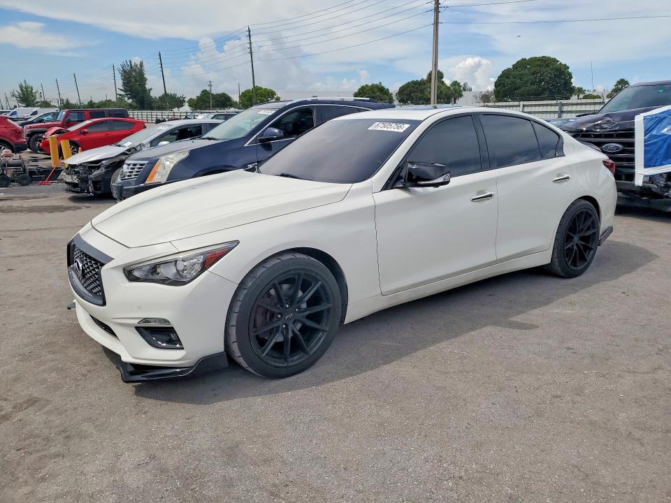 2021 Infiniti Q50 მანქანა იყიდება აუქციონზე, vin: JN1EV7BP3MM706973, აუქციონის ნომერი: 67505756