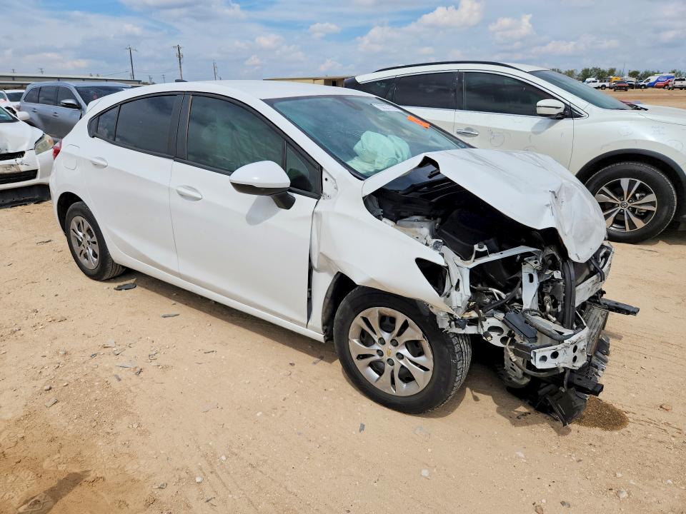 70227716 :رقم المزاد ، 3G1BC6SM4KS603007 vin ، 2019 Chevrolet Cruze مزاد بيع
