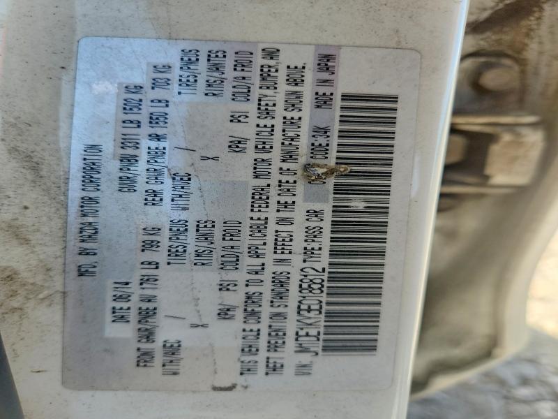 2014 Mazda Mazda2 მანქანა იყიდება აუქციონზე, vin: JM1DE1KY3E0185812, აუქციონის ნომერი: 67714306