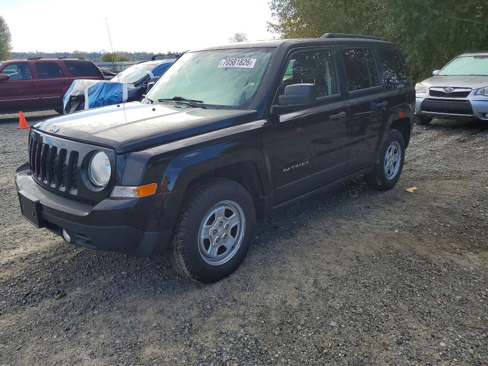 Продаж на аукціоні авто 2014 Jeep Patriot, vin: 1C4NJRBB8ED603963, номер лоту: 70581826