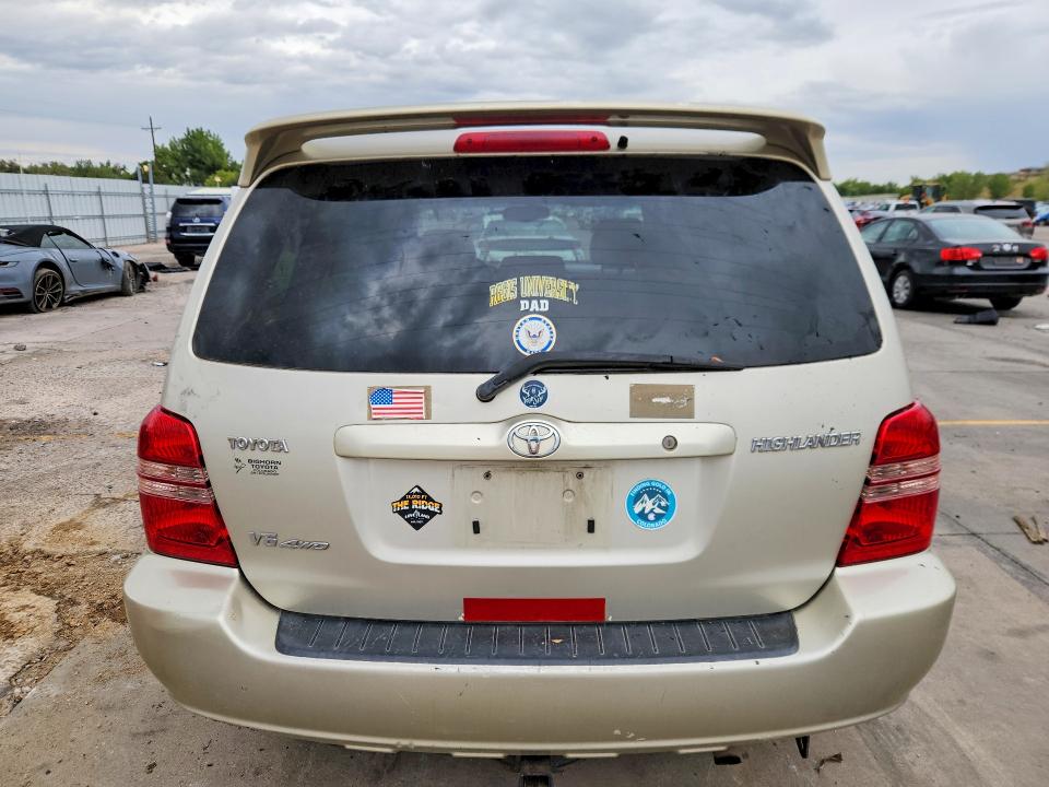 2002 Toyota Highlander მანქანა იყიდება აუქციონზე, vin: JTEHF21A420079031, აუქციონის ნომერი: 69142416