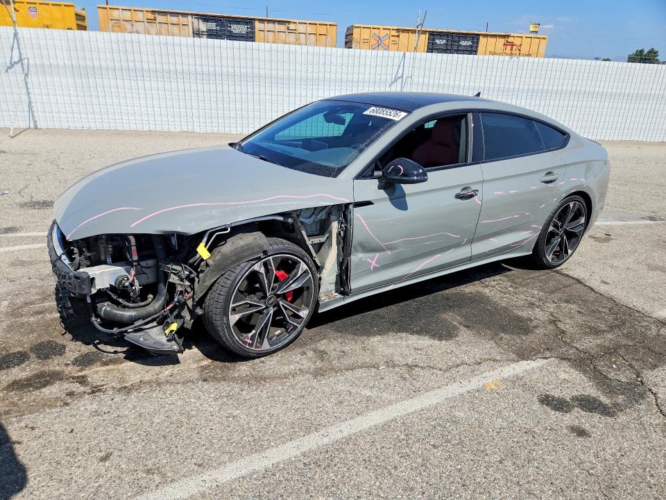 2022 Audi S5 მანქანა იყიდება აუქციონზე, vin: WAUC4CF53NA035698, აუქციონის ნომერი: 68085526