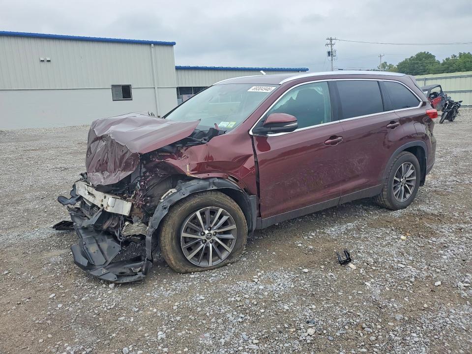 Aukcja sprzedaży 2019 Toyota Highlander, vin: 5TDJZRFH4KS730215, numer aukcji: 69304946