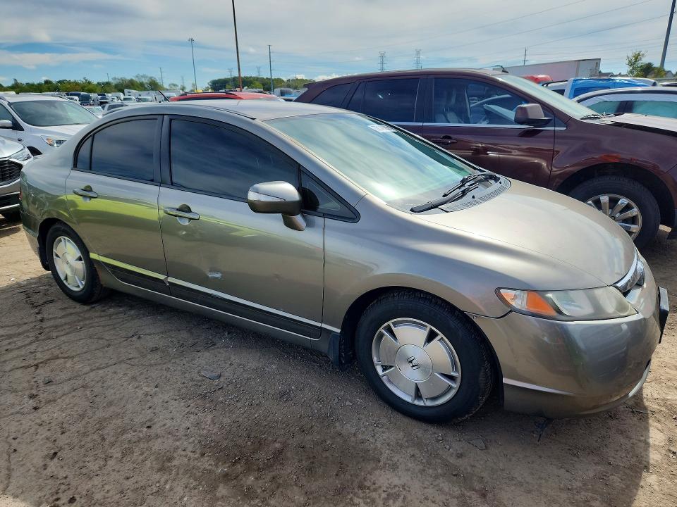70140096 :رقم المزاد ، JHMFA36248S019053 vin ، 2008 Honda Civic مزاد بيع