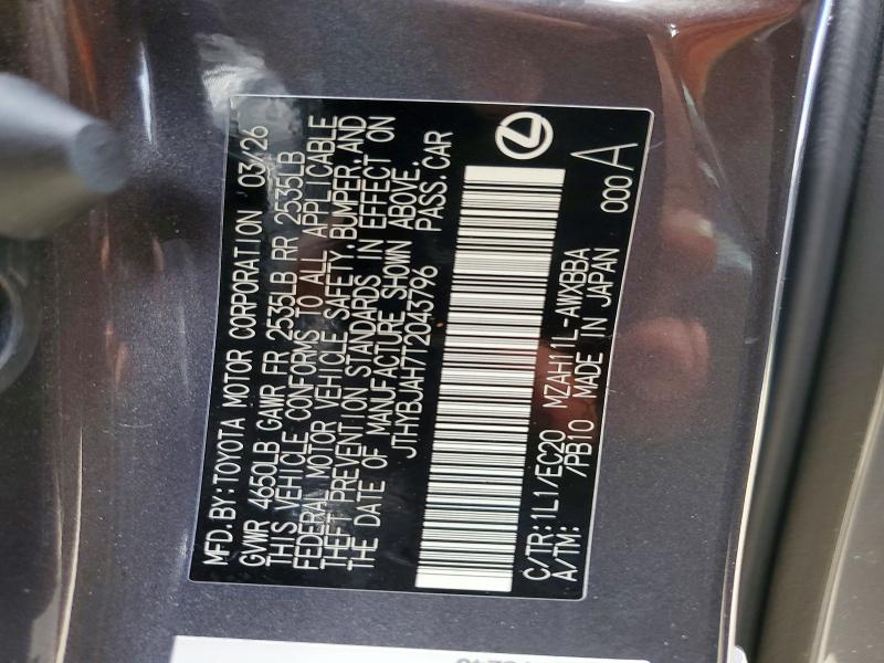 Продажа на аукционе авто 2026 Lexus Ux 300h, vin: JTHYBJAH7T2043796, номер лота: 68306186