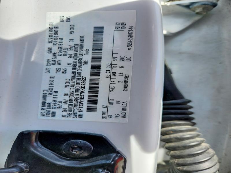 Aukcja sprzedaży 2019 Ford F150, vin: 1FTEW1E57KKD22527, numer aukcji: 71406876