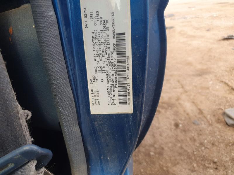 Продаж на аукціоні авто 1994 Toyota Pickup, vin: 4TARN81A5RZ206112, номер лоту: 69760866