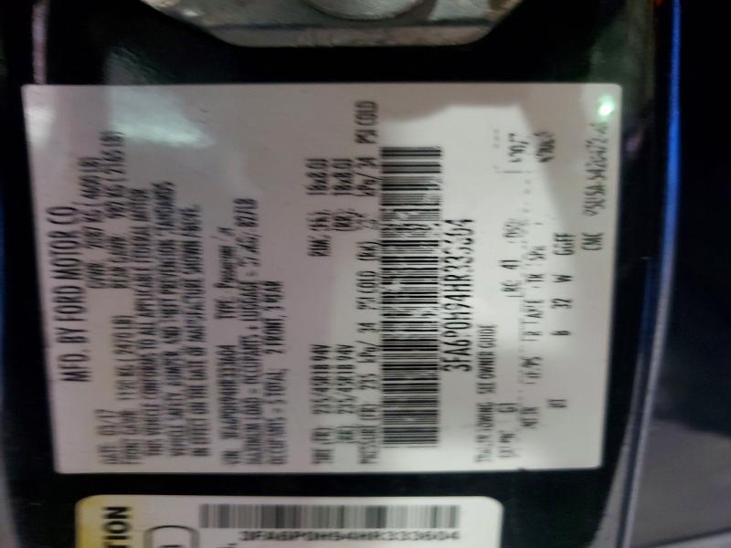 Aukcja sprzedaży 2017 Ford Fusion, vin: 3FA6P0H94HR333604, numer aukcji: 68137116