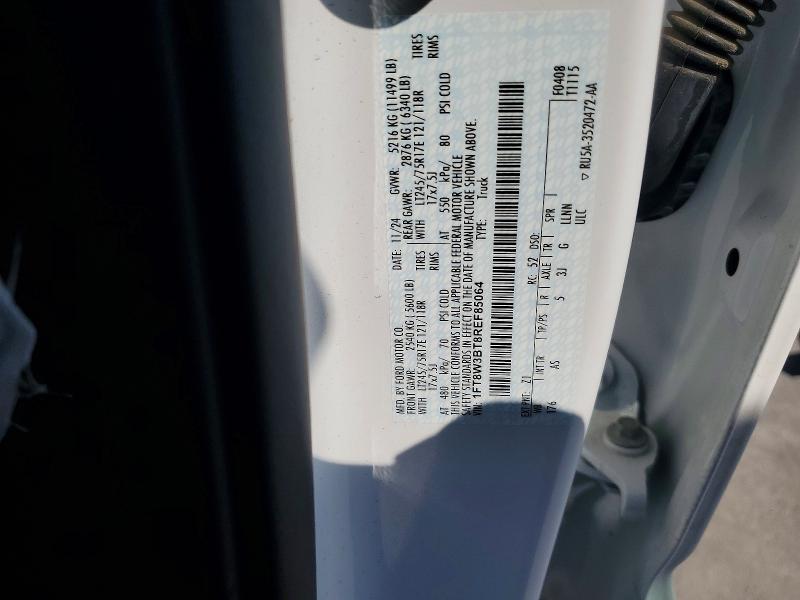 Aukcja sprzedaży 2024 Ford F350, vin: 1FT8W3BT8REF85064, numer aukcji: 68601566