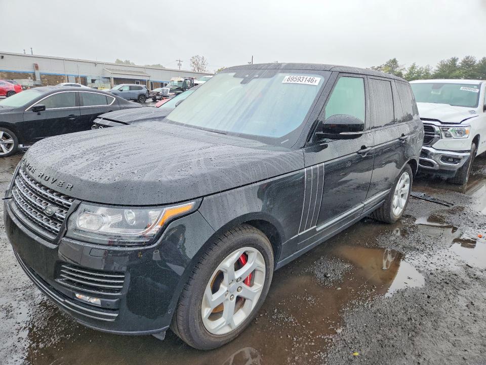 2017 Land Rover Range Rover მანქანა იყიდება აუქციონზე, vin: SALGW2FE8HA335842, აუქციონის ნომერი: 69593146