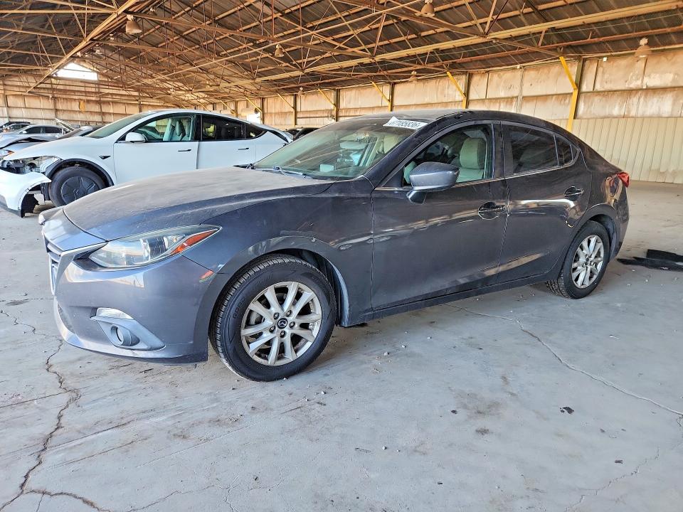 67185836 :رقم المزاد ، 3MZBM1V76FM161366 vin ، 2015 Mazda 3 مزاد بيع