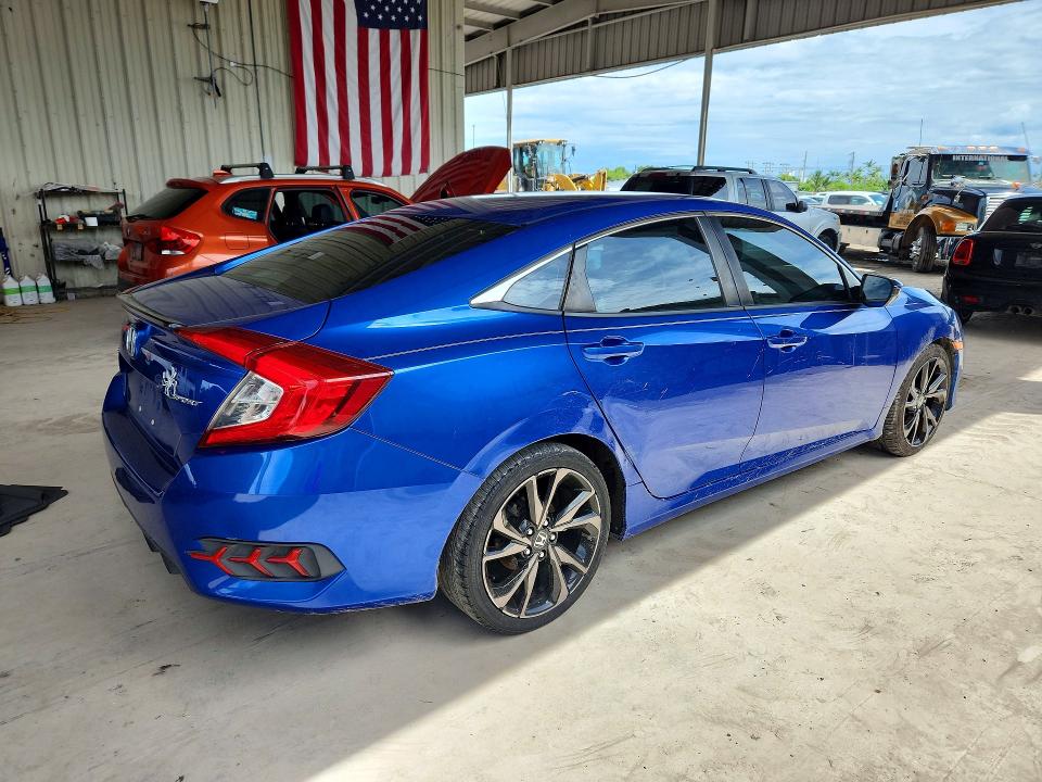 Продажа на аукционе авто 2019 Honda Civic, vin: 19XFC2F89KE005640, номер лота: 68838556