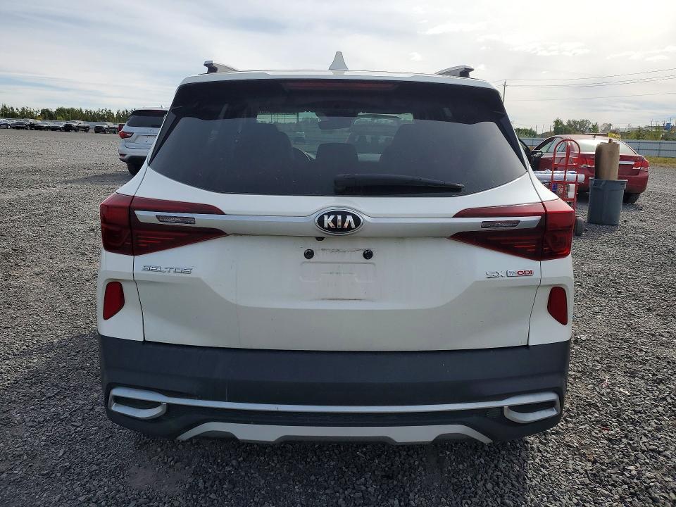 2021 Kia Seltos მანქანა იყიდება აუქციონზე, vin: KNDETCA2XM7147759, აუქციონის ნომერი: 69490156