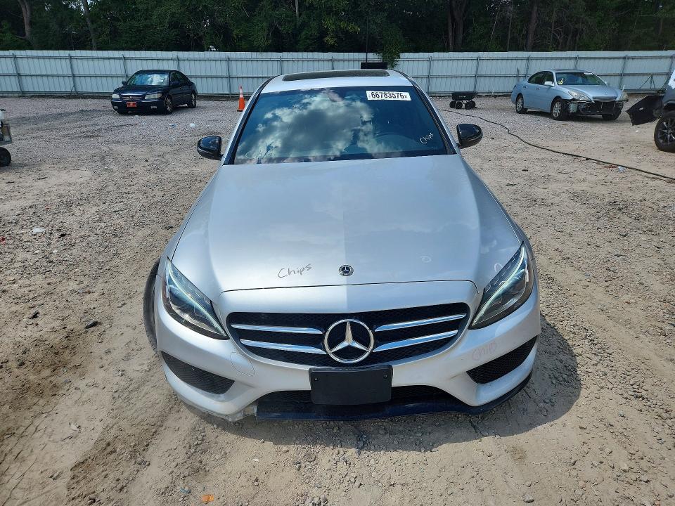 66783576 :رقم المزاد ، 55SWF4JB0JU247617 vin ، 2018 Mercedes-benz C مزاد بيع