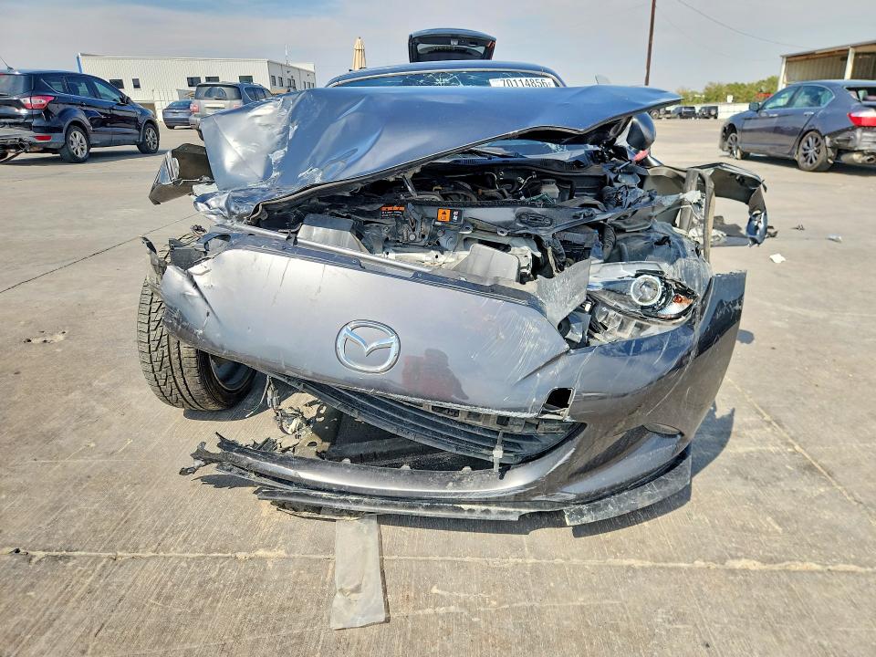 2022 Mazda Mx-5 Miata მანქანა იყიდება აუქციონზე, vin: JM1NDAM77N0509257, აუქციონის ნომერი: 70114856