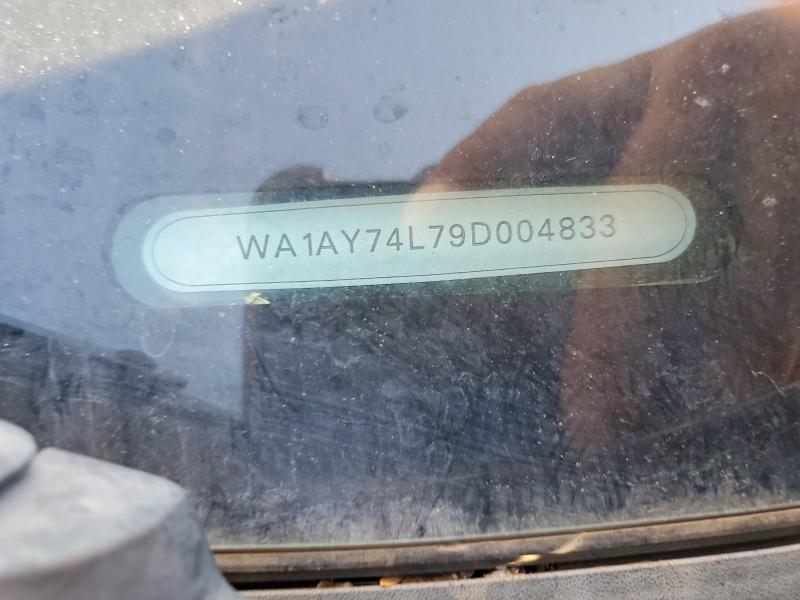 67807546 :رقم المزاد ، WA1AY74L79D004833 vin ، 2009 Audi Q7 مزاد بيع