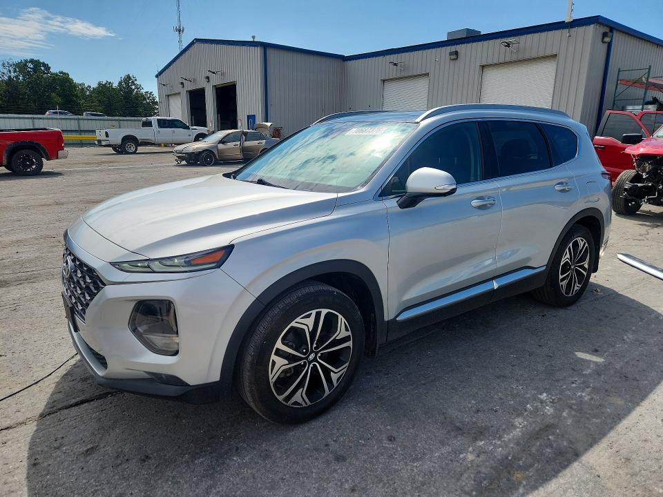70687376 :رقم المزاد ، 5NMS5CAA1KH104373 vin ، 2019 Hyundai Santa Fe مزاد بيع