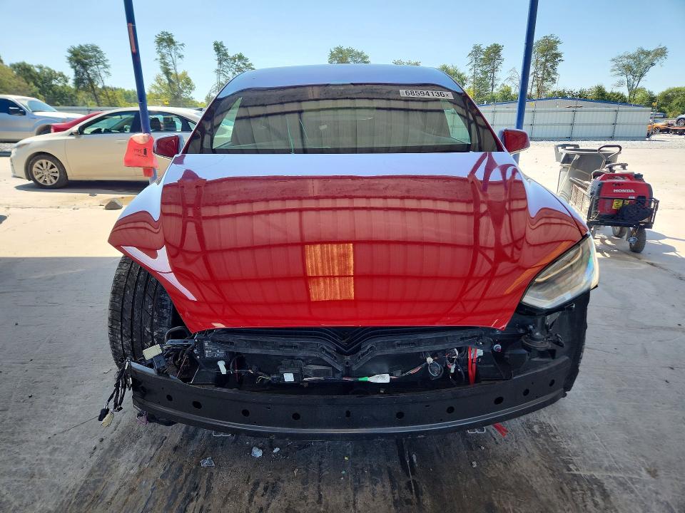 2020 Tesla Model X მანქანა იყიდება აუქციონზე, vin: 5YJXCDE22LF272076, აუქციონის ნომერი: 68594136