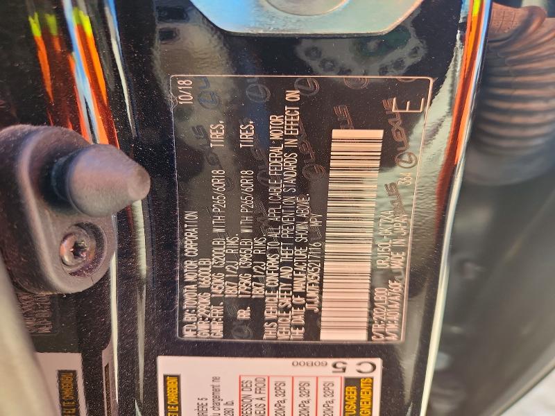 2019 Lexus Gx მანქანა იყიდება აუქციონზე, vin: JTJJM7FX5K5217116, აუქციონის ნომერი: 69431946