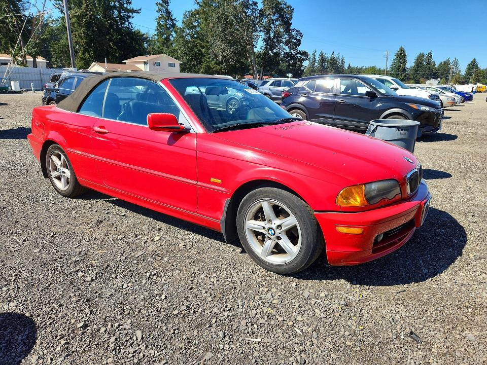 68078476 :رقم المزاد ، WBABS33422JY42738 vin ، 2002 Bmw 325 مزاد بيع