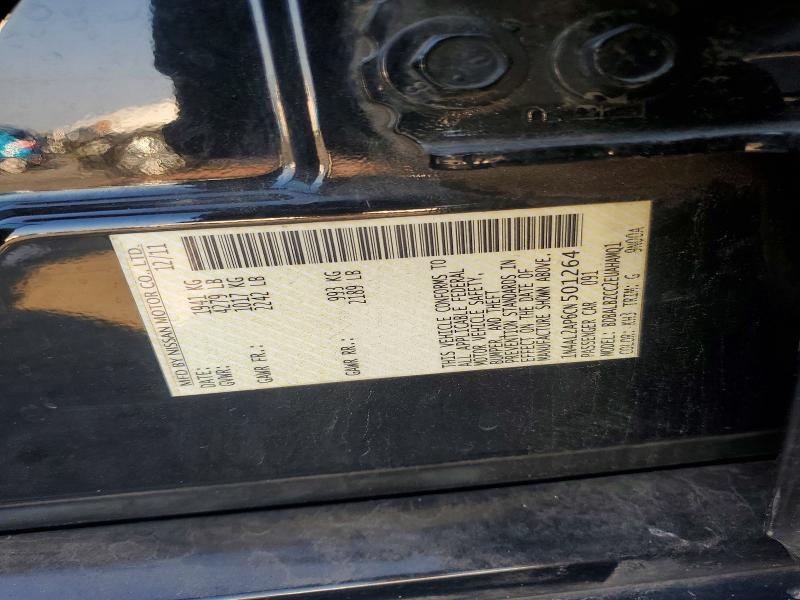 Продажа на аукционе авто 2012 Nissan Altima, vin: 1N4AL2AP6CN501264, номер лота: 68776826