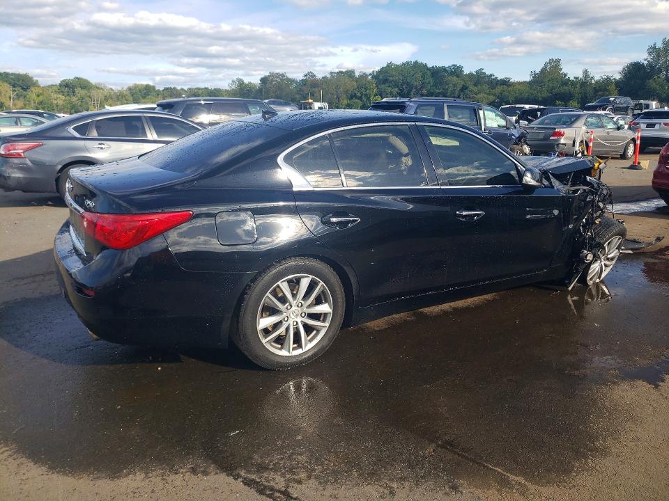 69527816 :رقم المزاد ، JN1BV7AR0FM394233 vin ، 2015 Infiniti Q50 مزاد بيع
