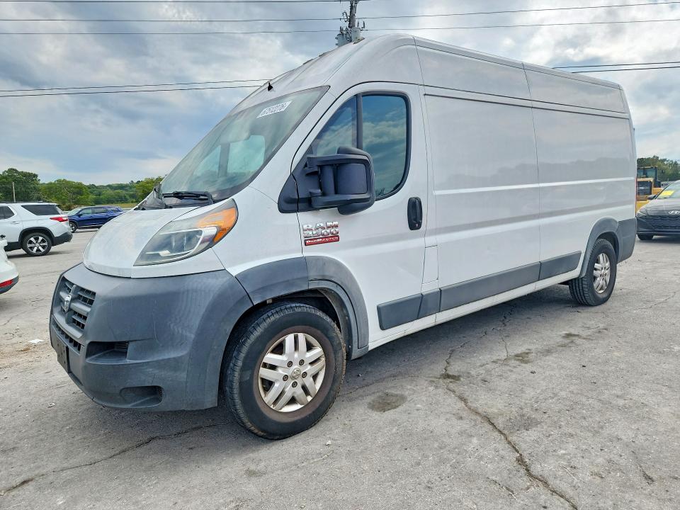 67512276 :رقم المزاد ، 3C6TRVDDXFE519254 vin ، 2015 Ram Promaster 2500 مزاد بيع