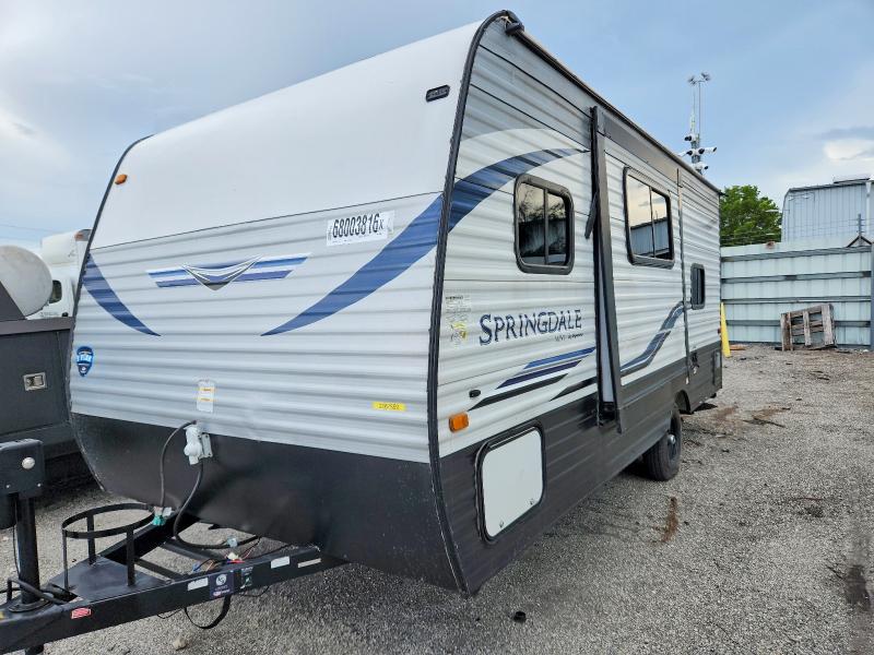 Auction sale of the 2021 Keystone Springdale, vin: 4YDT17611MW100661        , lot number: 68003816