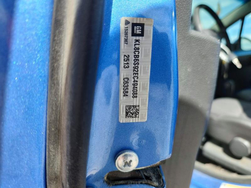 Продажа на аукционе авто 2014 Chevrolet Spark, vin: KL8CB6S92EC494088        , номер лота: 69082126