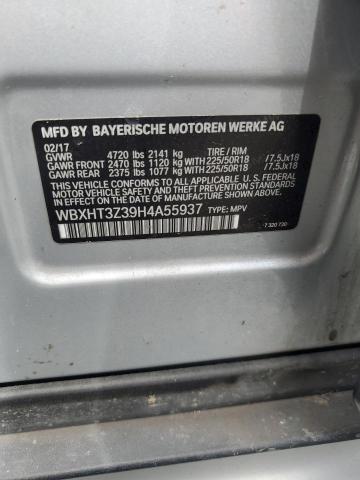 Продажа на аукционе авто 2017 Bmw X1, vin: WBXHT3Z39H4A55937, номер лота: 70672416
