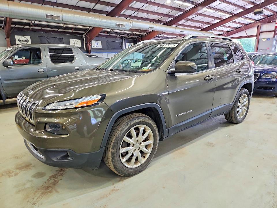 66977286 :رقم المزاد ، 1C4PJMDS4FW567669 vin ، 2015 Jeep Cherokee مزاد بيع