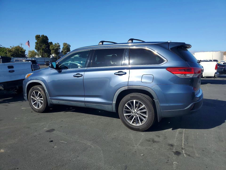 Aukcja sprzedaży 2019 Toyota Highlander, vin: 5TDJZRFH8KS724692, numer aukcji: 68708006