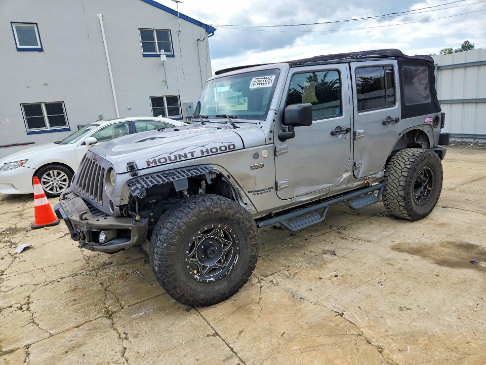 Продаж на аукціоні авто 2016 Jeep Wrangler Unlimited, vin: 1C4BJWEG0GL285922, номер лоту: 67683326
