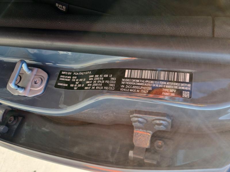 Продажа на аукционе авто 2018 Jeep Renegade, vin: ZACCJBBBXJPH21295, номер лота: 67256886