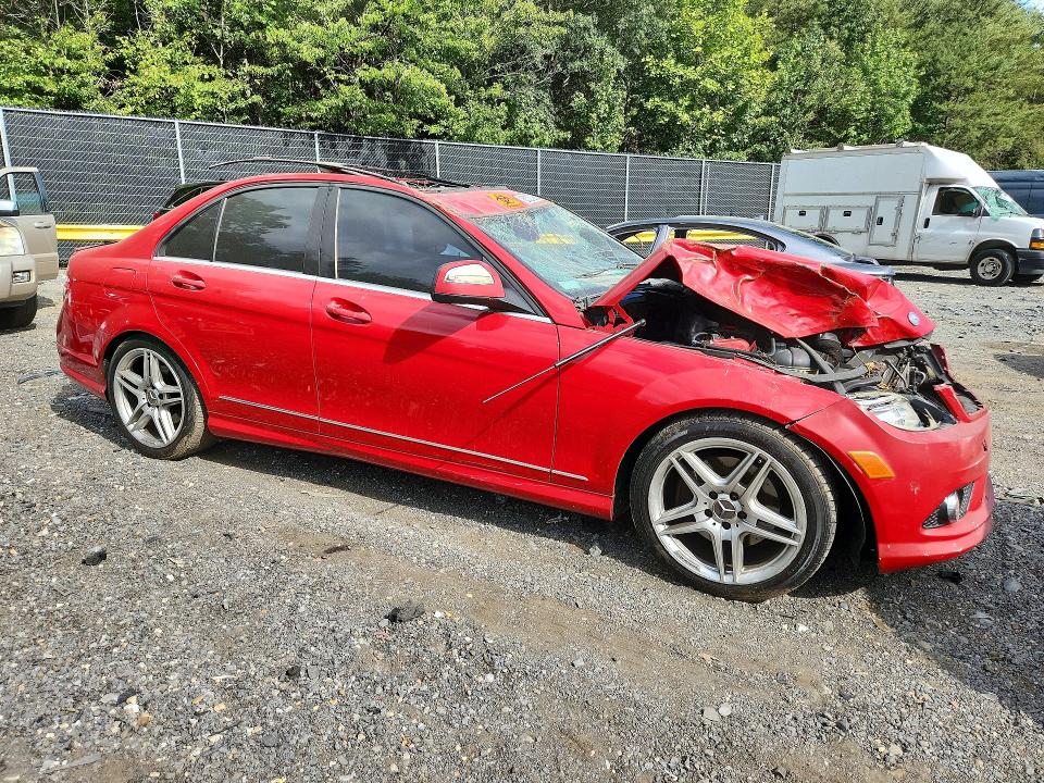 2008 Mercedes-benz C მანქანა იყიდება აუქციონზე, vin: WDDGF56XX8F015926, აუქციონის ნომერი: 68227236