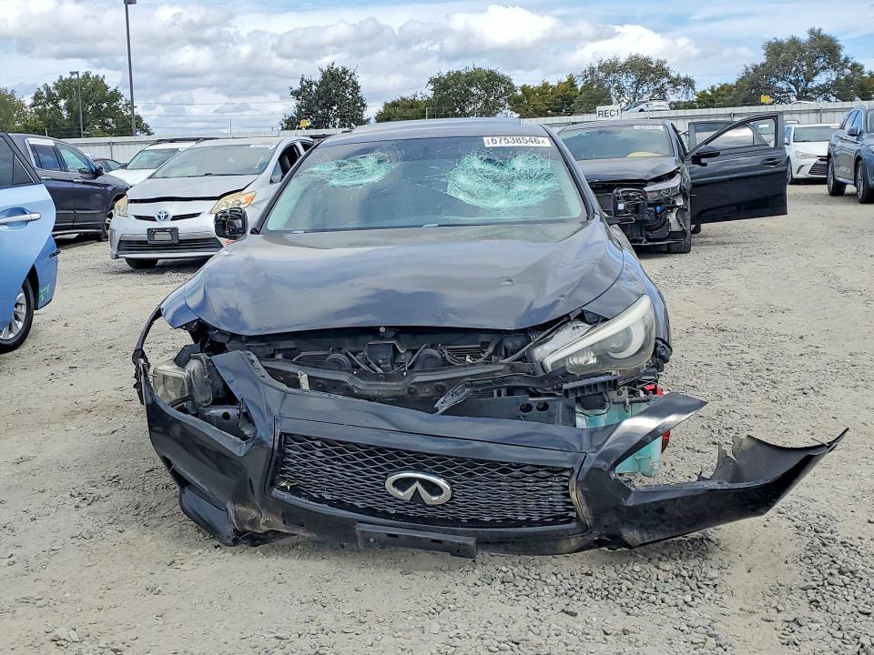 2014 Infiniti Q50 მანქანა იყიდება აუქციონზე, vin: JN1BV7AP4EM676145, აუქციონის ნომერი: 67538546