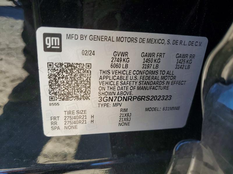 Продажа на аукционе авто 2024 Chevrolet Equinox, vin: 3GN7DNRP6RS202323, номер лота: 67379956