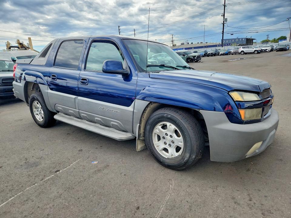 2002 Chevrolet Avalanche მანქანა იყიდება აუქციონზე, vin: 3GNEC13T82G236538, აუქციონის ნომერი: 67924026