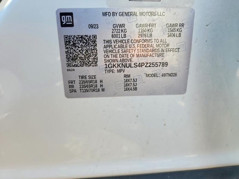 Aukcja sprzedaży 2023 Gmc Acadia, vin: 1GKKNULS4PZ255789, numer aukcji: 67248306