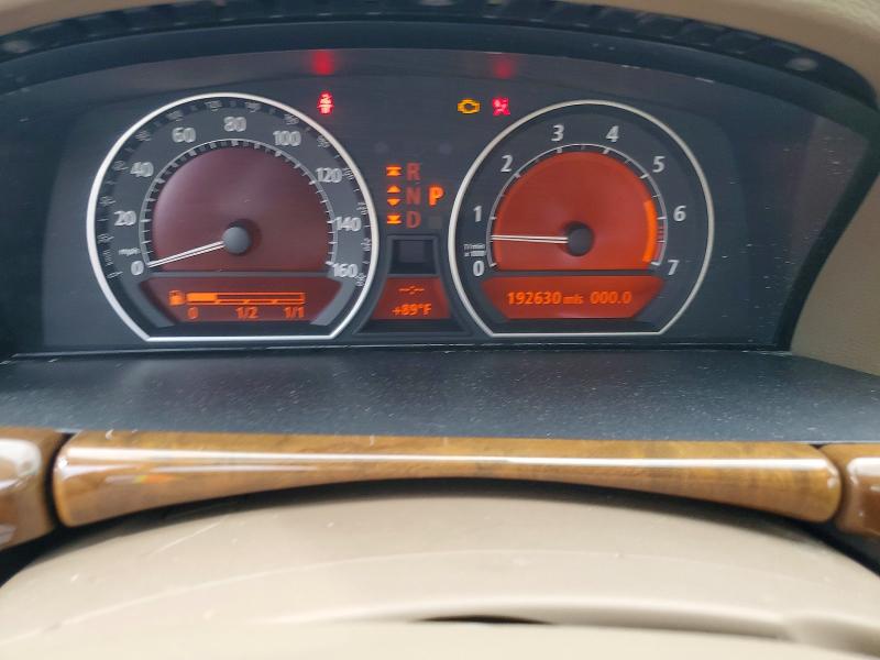 67372486 :رقم المزاد ، WBAHL83576DT05011 vin ، 2006 Bmw 750 مزاد بيع