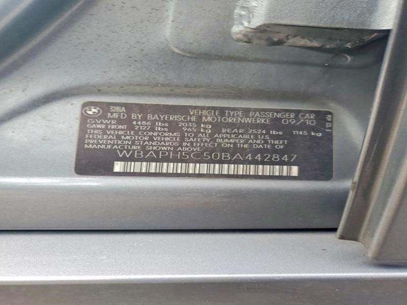 Продажа на аукционе авто 2011 Bmw 328, vin: WBAPH5C50BA442847, номер лота: 68368386