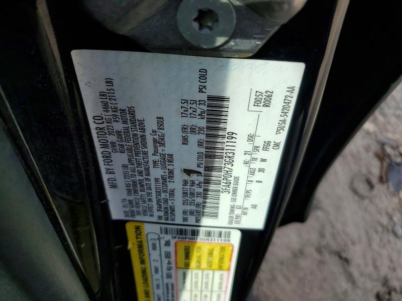 2016 Ford Fusion მანქანა იყიდება აუქციონზე, vin: 3FA6P0H73GR311199, აუქციონის ნომერი: 70719646