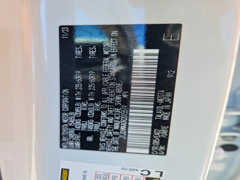2024 Lexus Rx 350 მანქანა იყიდება აუქციონზე, vin: JTJCHMAA0R2015519, აუქციონის ნომერი: 67297546