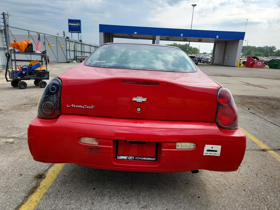Продажа на аукционе авто 2004 Chevrolet Monte Carlo, vin: 2G1WW12E749176071, номер лота: 67271906