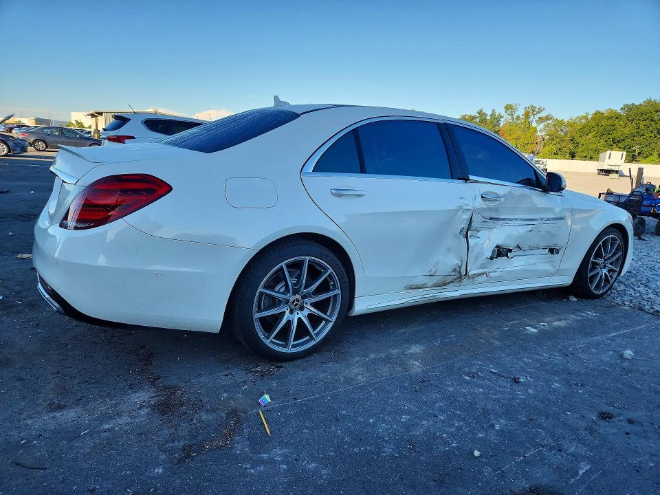 2019 Mercedes-benz S მანქანა იყიდება აუქციონზე, vin: WDDUG6GB2KA453630, აუქციონის ნომერი: 67786646