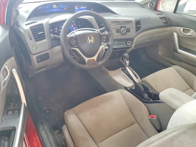 Aukcja sprzedaży 2012 Honda Civic, vin: 2HGFG3B81CH501295, numer aukcji: 68915626