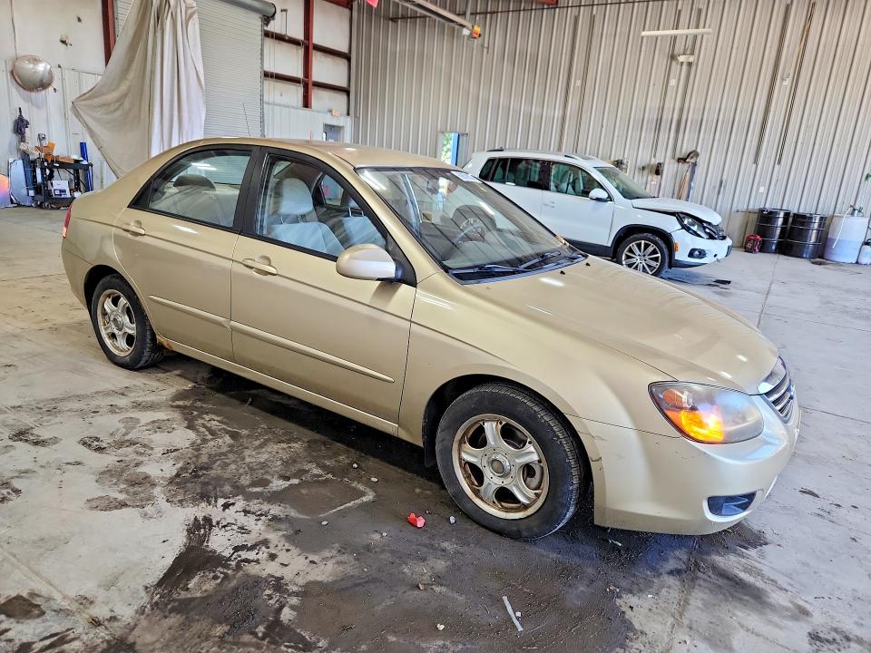 2009 Kia Spectra მანქანა იყიდება აუქციონზე, vin: KNAFE222795665478, აუქციონის ნომერი: 69678356