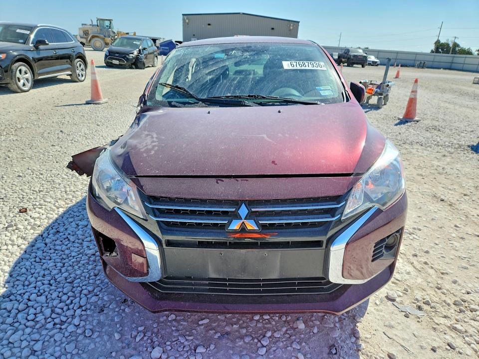 67687936 :رقم المزاد ، ML32FUFJ2RHF00289 vin ، 2024 Mitsubishi Mirage مزاد بيع