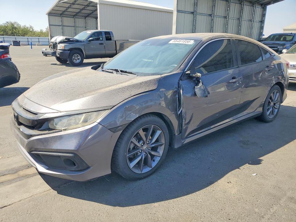 66461856 :رقم المزاد ، 19XFC1F33ME210114 vin ، 2021 Honda Civic مزاد بيع