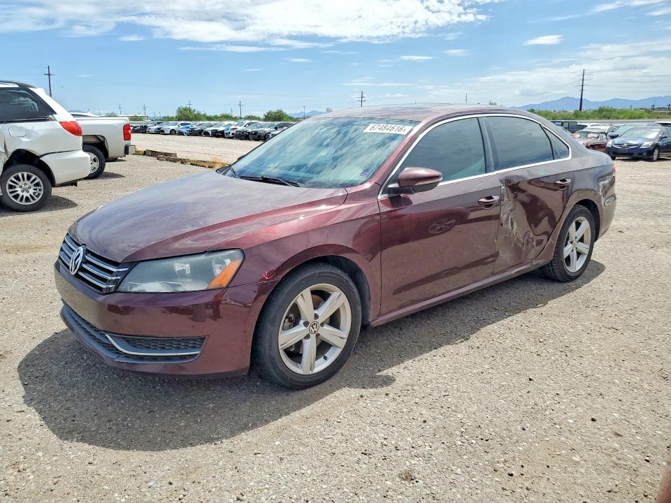 2012 Volkswagen Passat მანქანა იყიდება აუქციონზე, vin: 1VWBP7A35CC085682, აუქციონის ნომერი: 67484616